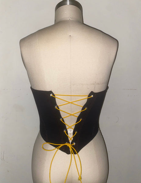 Van Halen Graphic T-Shirt Corset