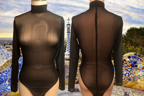 The "PURE MAYHEM" Sheer Bodysuit