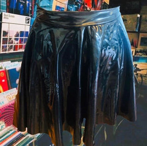 The “BUST DOWN” Vinyl Skirt